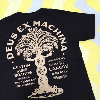  DEUS  EX MACHINA ORIGINAL BARCODE  TEE D X M CUSTOM 