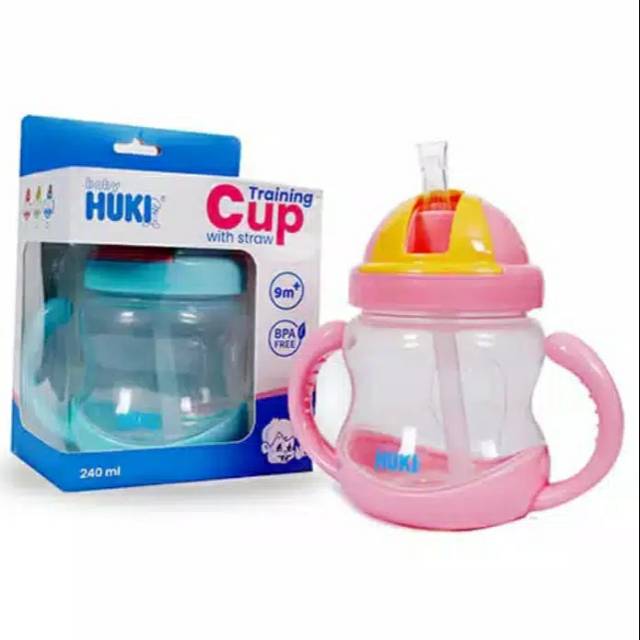 Huki training cup/botol huki sedotan/botol huki