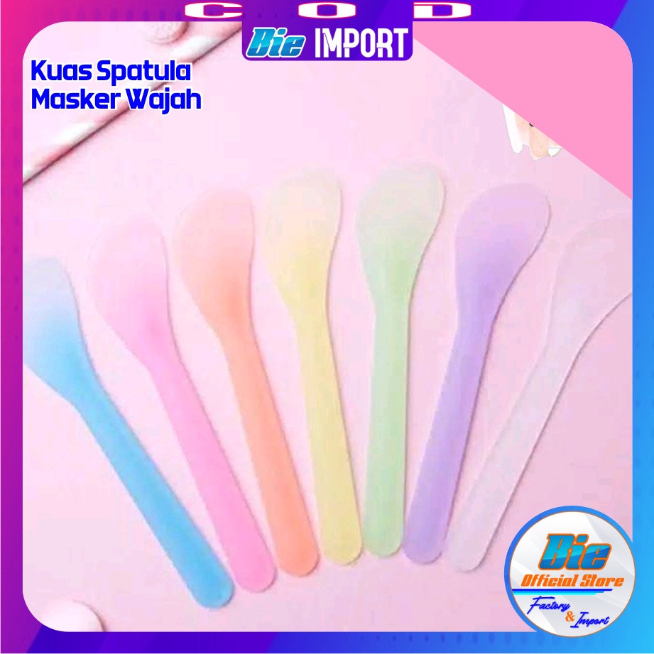 Kuas Masker Wajah 2 in 1 Spatula Korean Style import