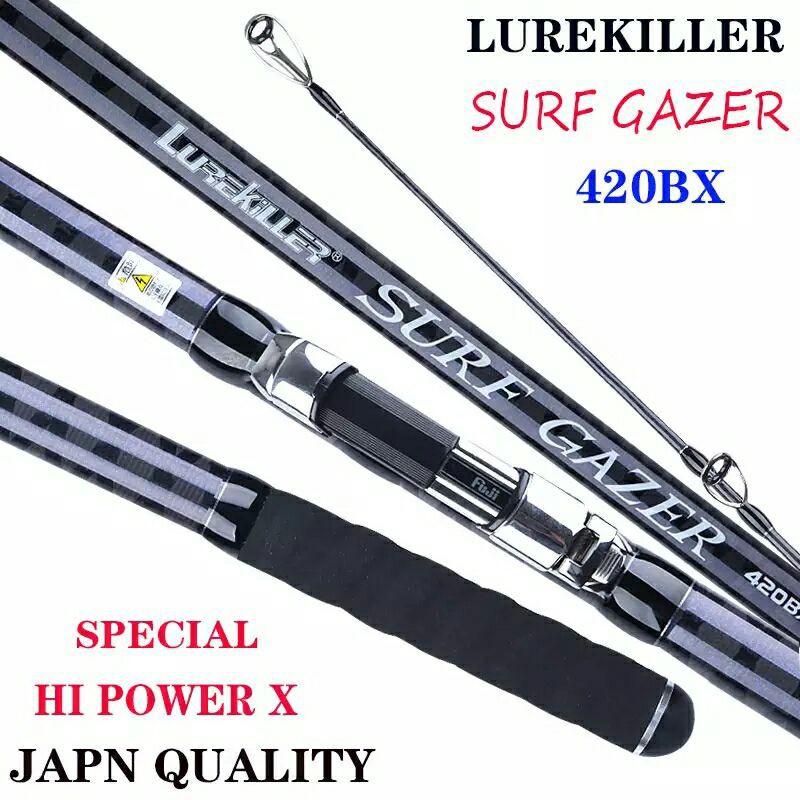 Joran pasiran/karangan lurekiller surf gazer 420