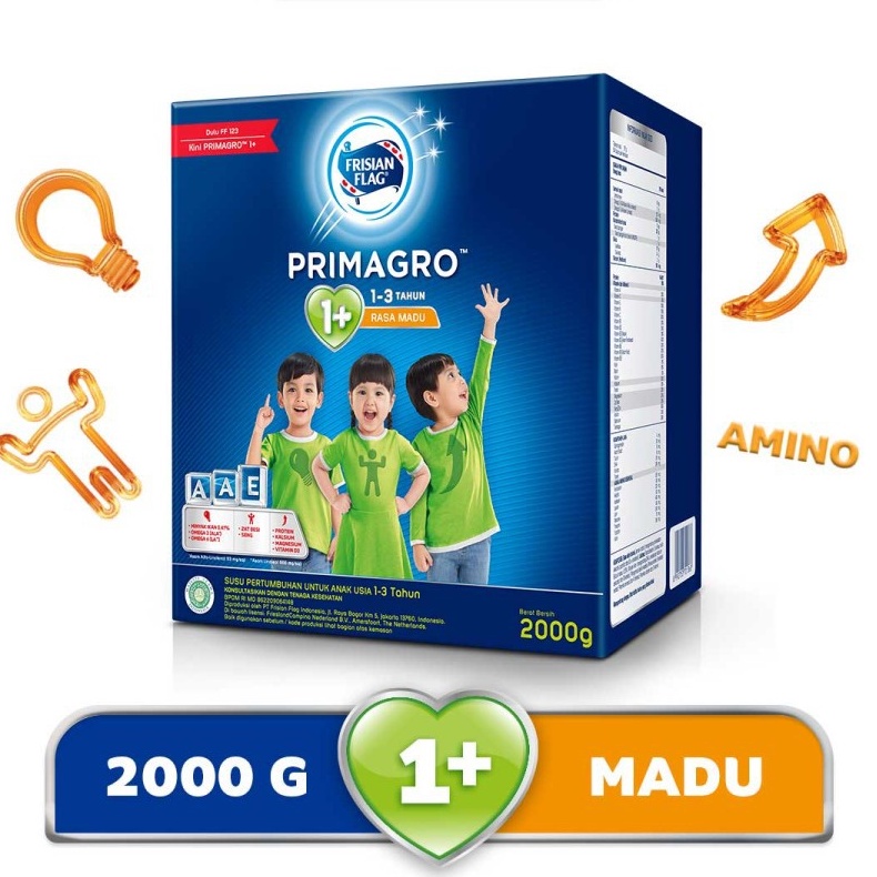 

2000g Frisian Flag Primagro 1+ MADU/VANILA 2000g