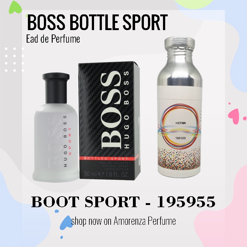 Bibit Parfum Murni B0SS B0TTLE SP0RT - BOOT SPORT Nica Fragrance 500ml Segel Pabrik
