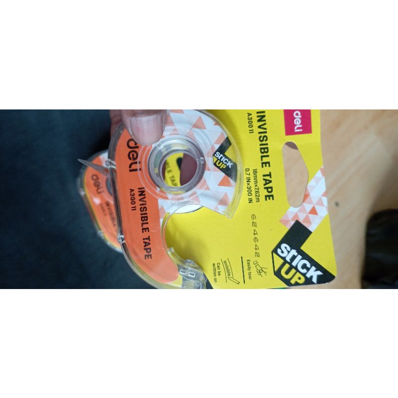 

Lakban Yang bisa di tulis atau Invisible Tape