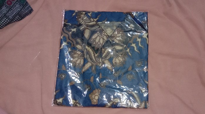 Bswart Batik Hrb026 Kenongo Hem Pendek Padi Pekalongan M L Xl Batik Pria Murah Modern Grosir Batik