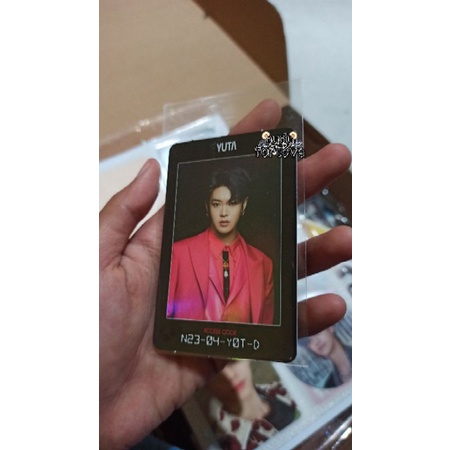 ACCESS CARD YUTA NCT 2020 ARRIVAL VERSI