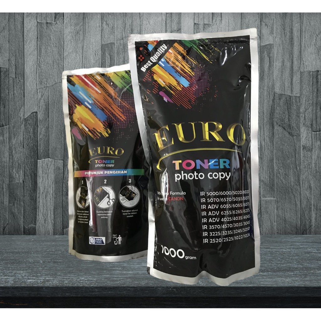 TONER EURO BLACK - Toner / Tinta Fotocopy Canon Original