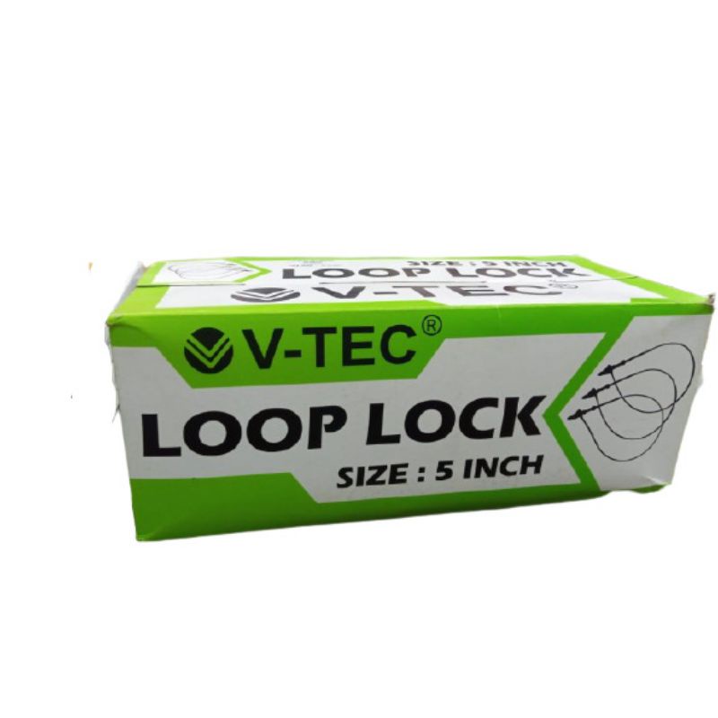 V-Tec Loop pin 5 inch / Loopin / String Pin / String Pin Merk V-Tec ISI 5000 Pcs