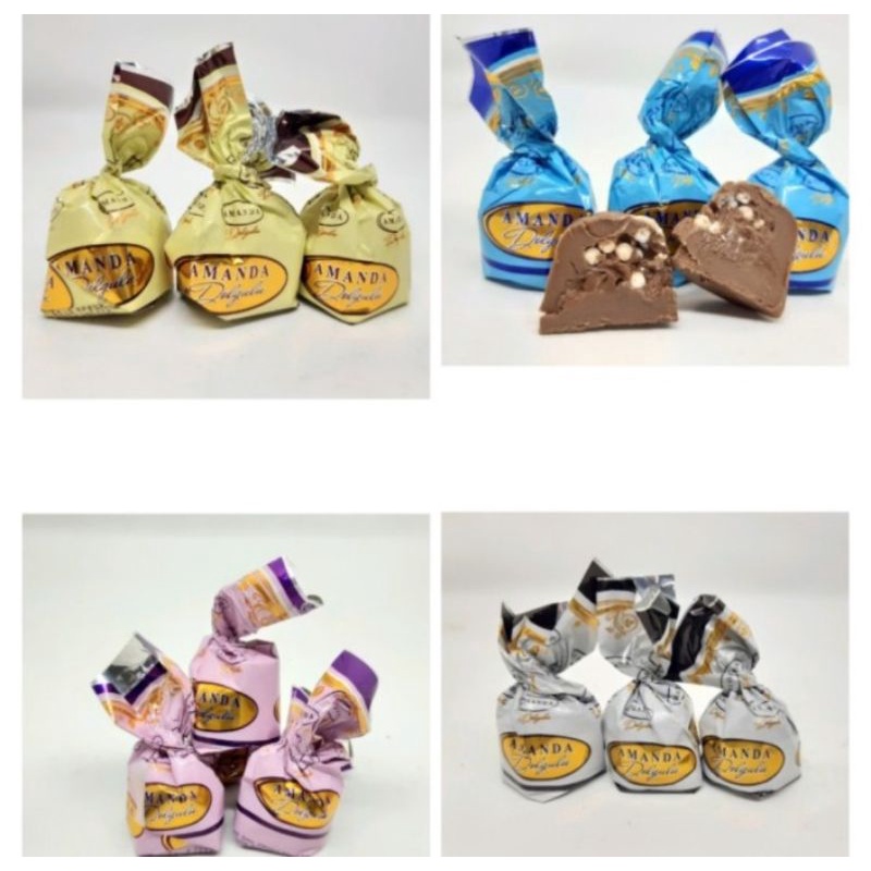 

coklat Turkey amanda mirip trufle berat 250gr