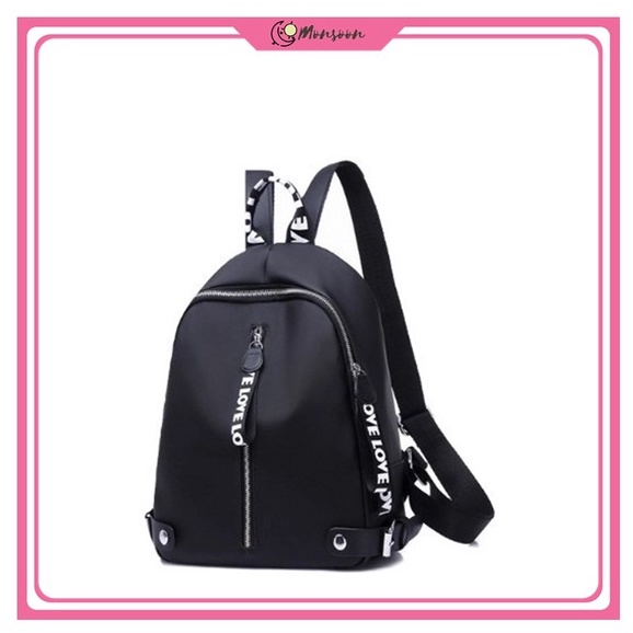 Monsoon - TAS LOVE PART 2 - D1068 Bacpack Mikro Tas Ransel Fashion MORYMONY COD NATSYA