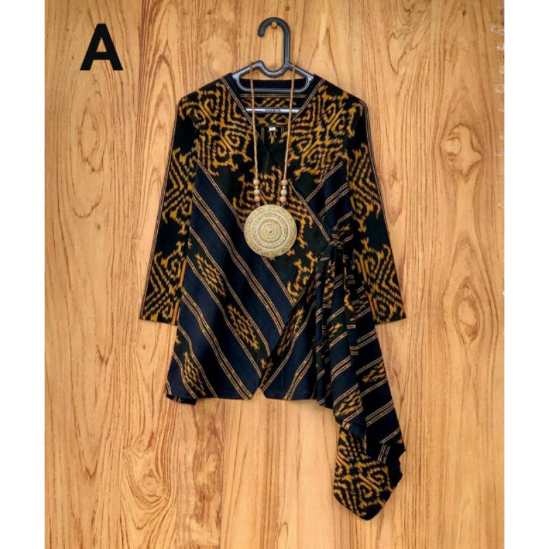 kimono tenun baju tenun jepara KN4