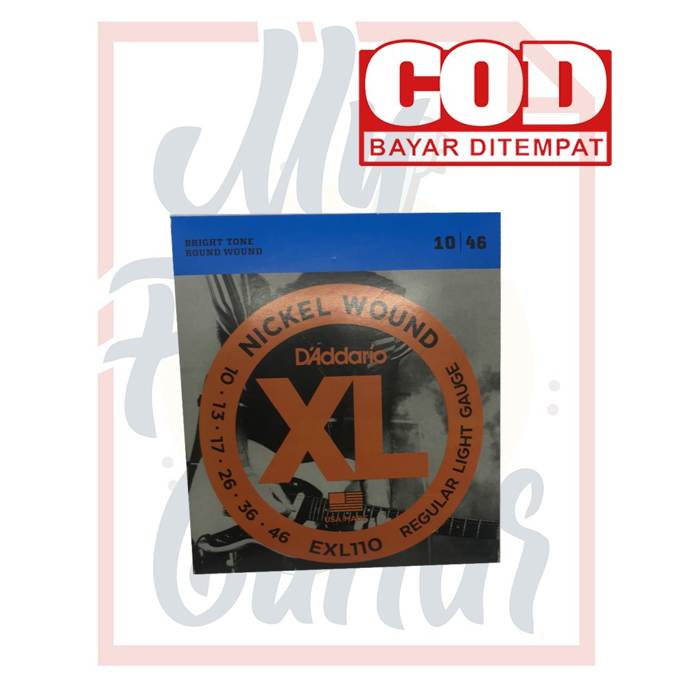 Senar Gitar Elektrik 0.10
