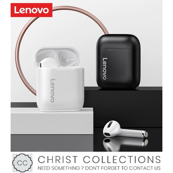 LENOVO TRUE WIRELESS BLUETOOTH EARPHONE TWS NOISE REDUCTION CVC LP2