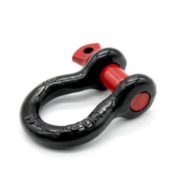 Shackle Omega 1/2 &quot; kapasitas 2 Ton Hitam