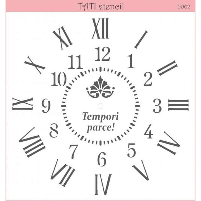 

TATI Stencil Size 30x30cm - Code 2