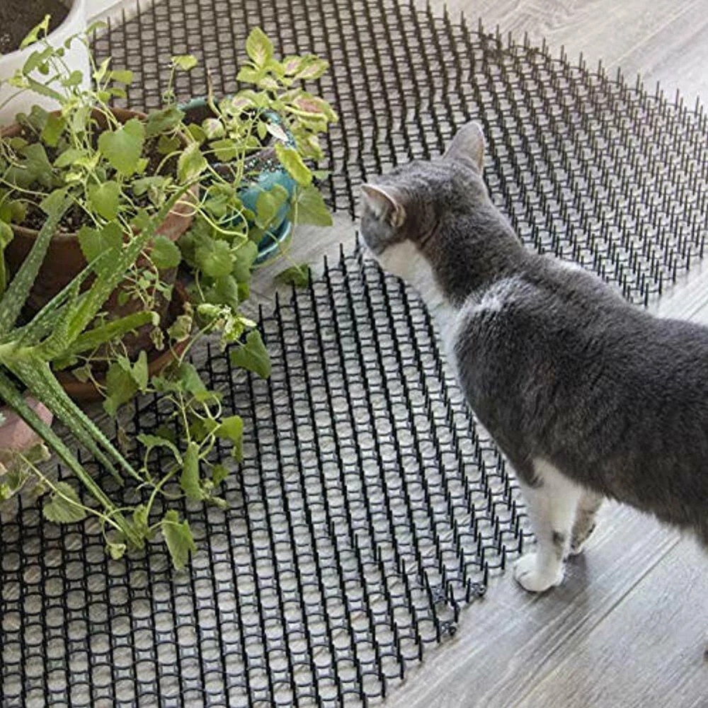 13cmx49cm Garden Prickle Strip Dig Stop Cat Repellent Penolak Kucing Portable Anti Kucing