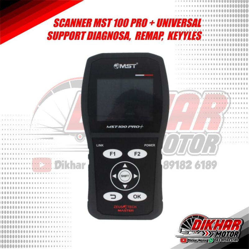 MST 100PRO+ SUPER KOMPLIT DIAGNOSA PROGRAM REMOT &amp; REMAP ECU