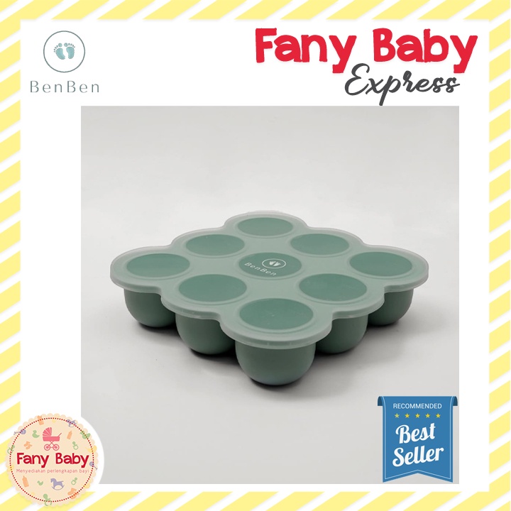 BENBEN SILICONE FOOD CONTAINER 9 HOLES