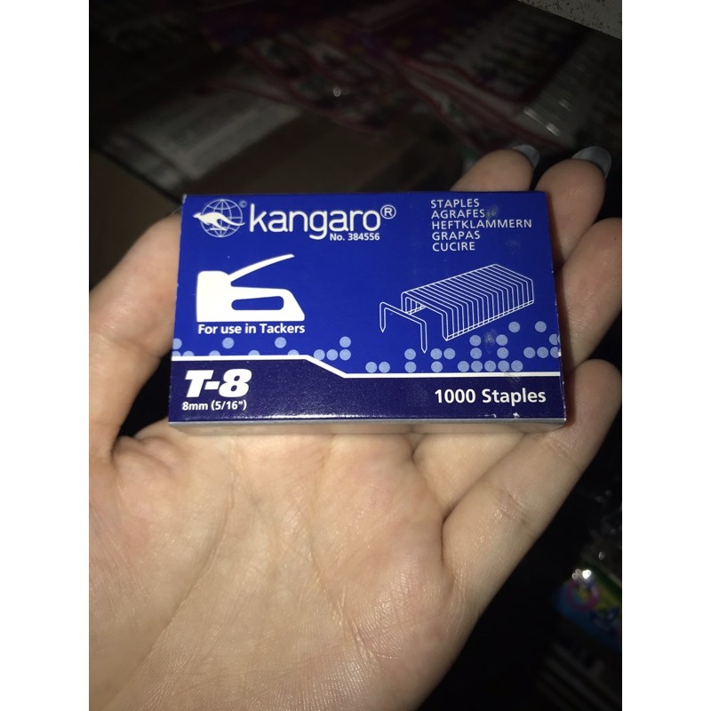

isi necis/ staples T-8 isi 1000 staples KANGARO