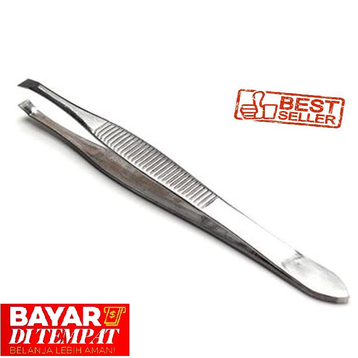 Pinset - Penjepit - Cabut Alis / Kumis / Jenggot - Stainless