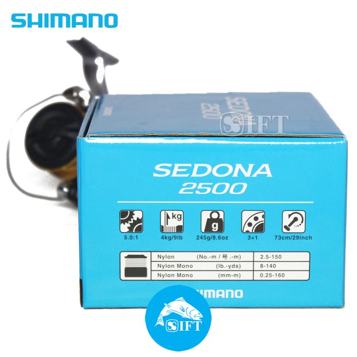 Termurah.. Reel Shimano Sedona Fi 2500 4000 Pancing Cv