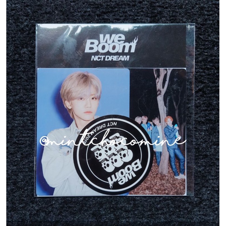 Photocard / PC Luggage Sticker / Stiker Pop Up We Boom Jaemin Official [BOOKED]