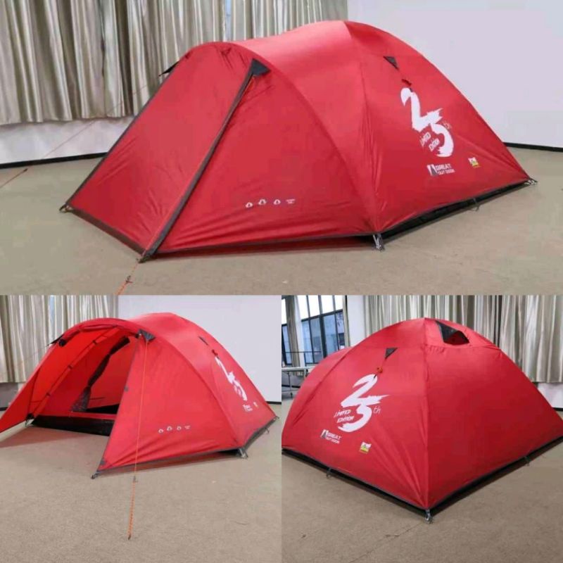 TENDA BORNEO 4 LIMITED EDITION MERAH 25TH