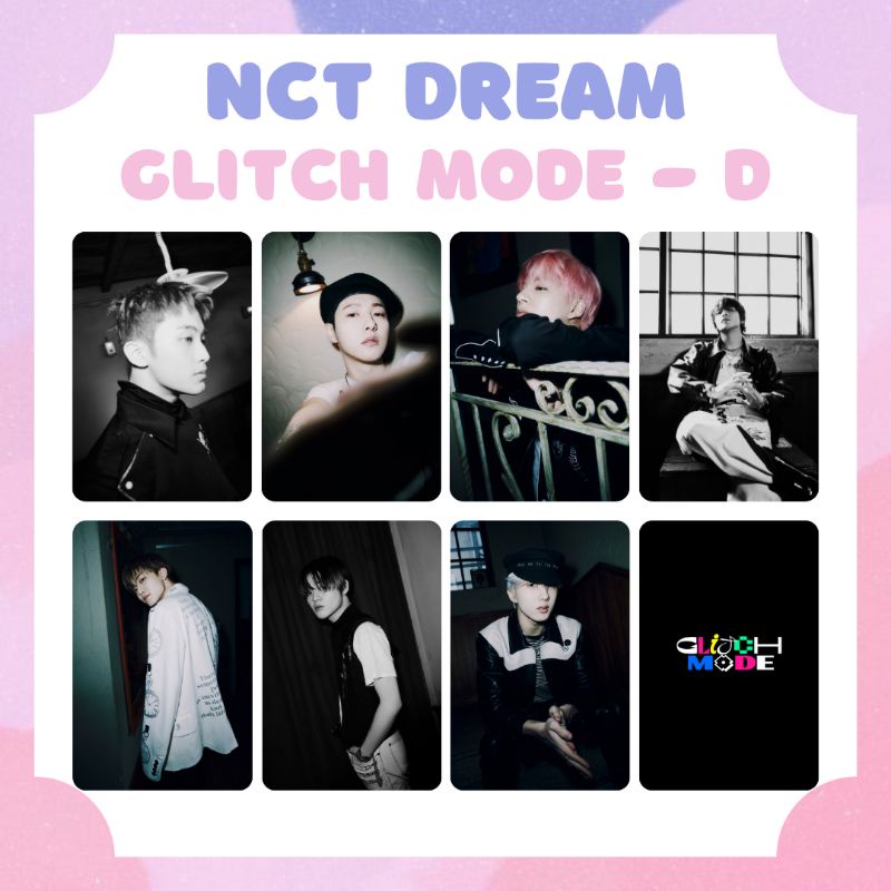 [NCT DREAM] PHOTOCARD NCT DREAM GLITCH MODE VER.