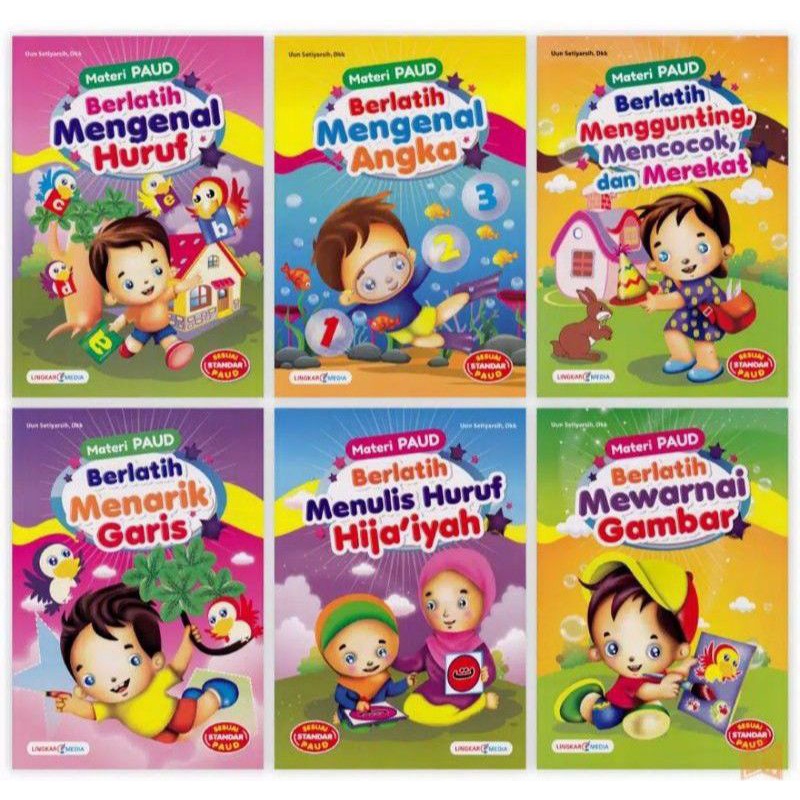 Jual BUKU MATERI ANAK BELAJAR MENGENAL HURUF - ANGKA - HIJAIYAH | ANAK ...