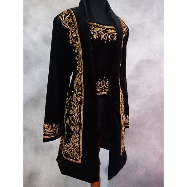 kebaya pengantin jawa solo putri / kebaya kutubaru bluru