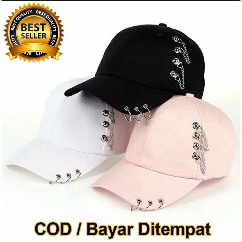 Topi Ring Gaya Korea Topi Snapback Pria Wanita