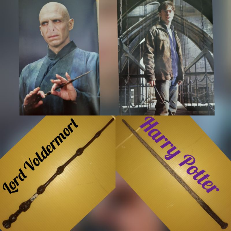 Jual harry potter voldemort lucius malfoy wand 2 3 set Shopee Indonesia