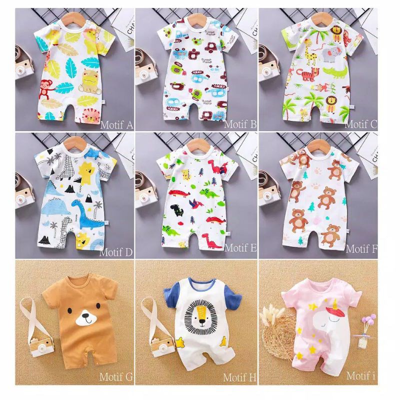 Romper Fashion Baby Motif FULLPRINT