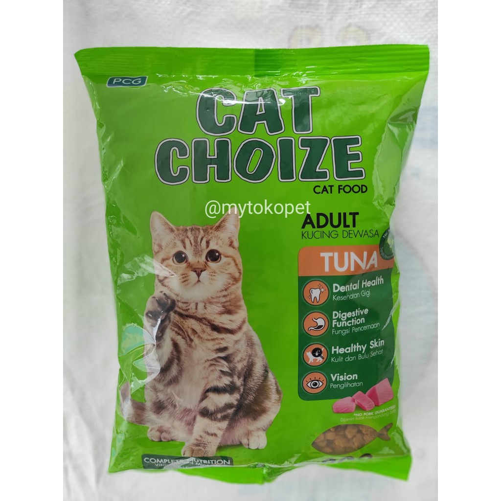 CAT CHOIZE ADULT TUNA - Makanan Kucing Dewasa Freshpack 800gr