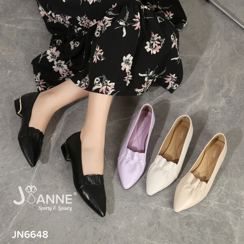 SALE! [ORIGINAL] JOANNE Heels Sepatu Kerja Hak Tahu Wanita #JN6648