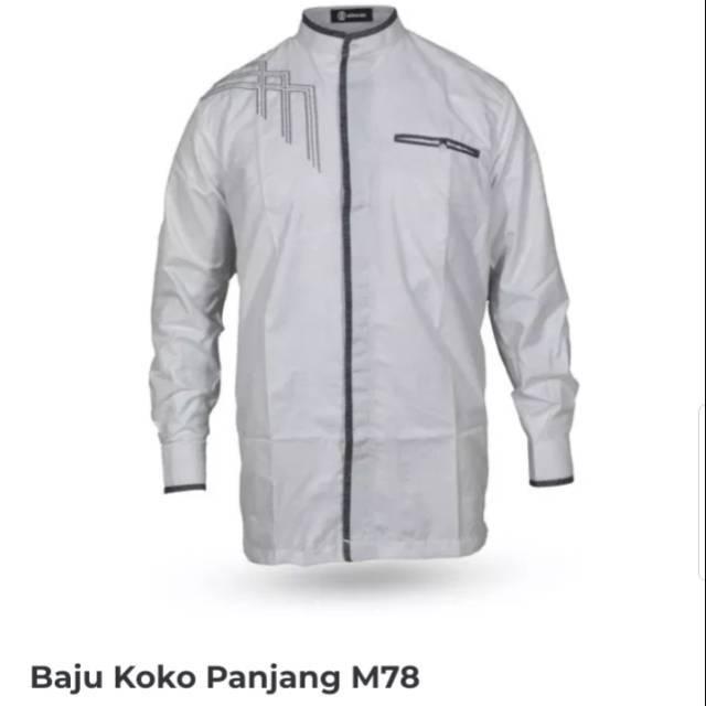 baju koko alimran M78 koko panjang koko manset baju koko artis