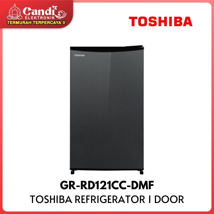 TOSHIBA Kulkas 1 Pintu Mini 90 Liter GR-RD121CC-DMF
