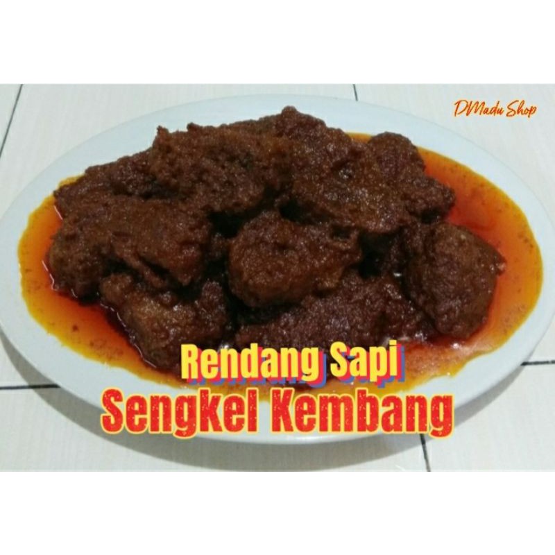 

Rendang sapi sengkel kembang bumbu medok meresap kurir instant sameday only