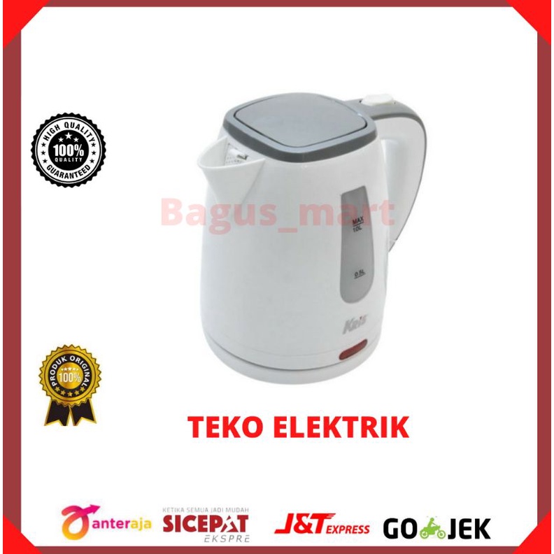Kris Teko Listrik 1 Liter / Water Kettle / Pemanas Air