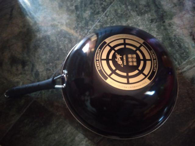 Wokpan Enamel 32 Cm Gsf 1032k