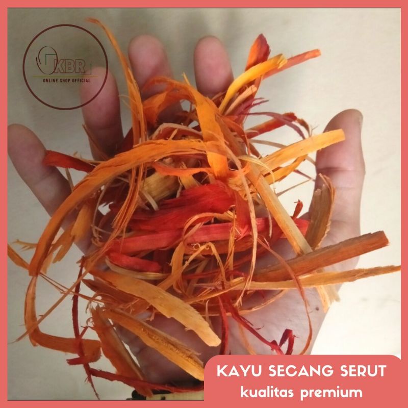 

Kayu Secang Serut Halus/Sappanwood PREMIUM QUALITY - 1KG (1000gr)