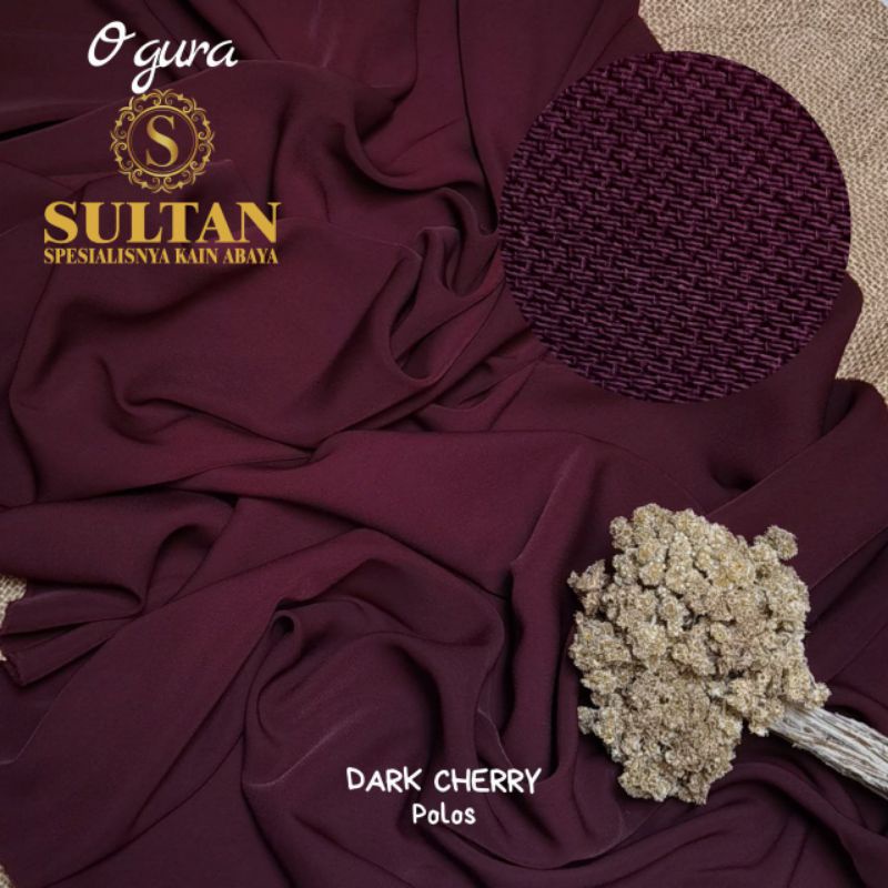 Ogura dark cherry sultan harga 50 cm