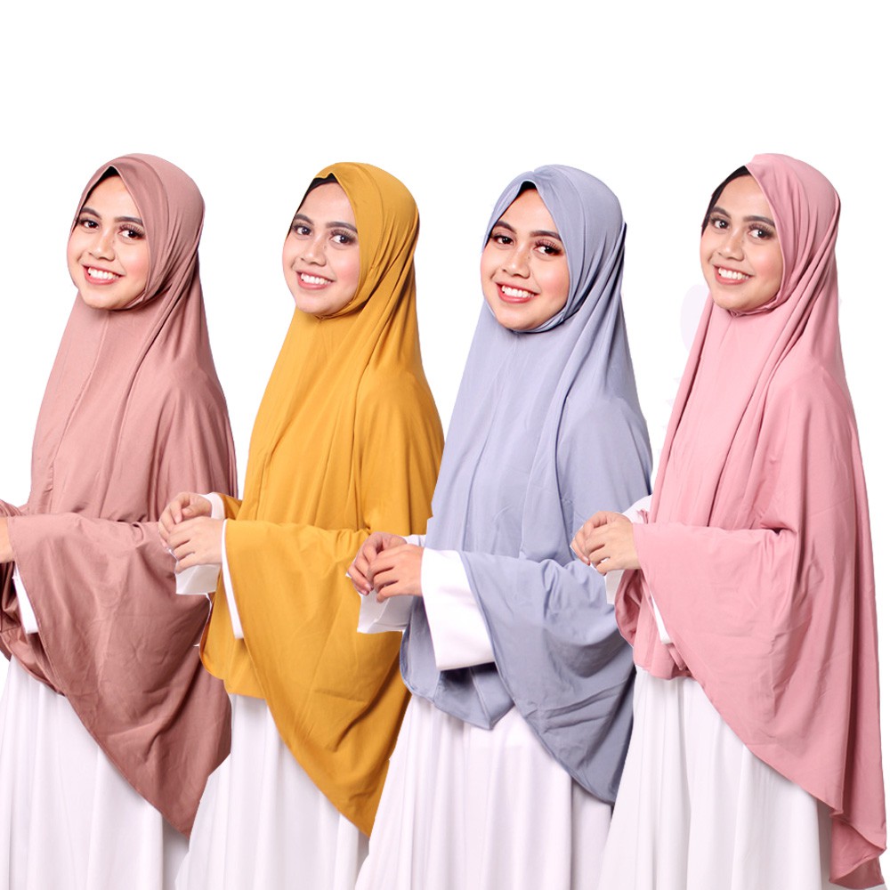 HIJAB INSTANT MASKER ZALINA  / JILBAB BERGO BAHAN JERSEY ADEM / JILBAB INSTAN JUMBO MURAH / JILBAB LANGSUNG PAKAI TANPA RIBET