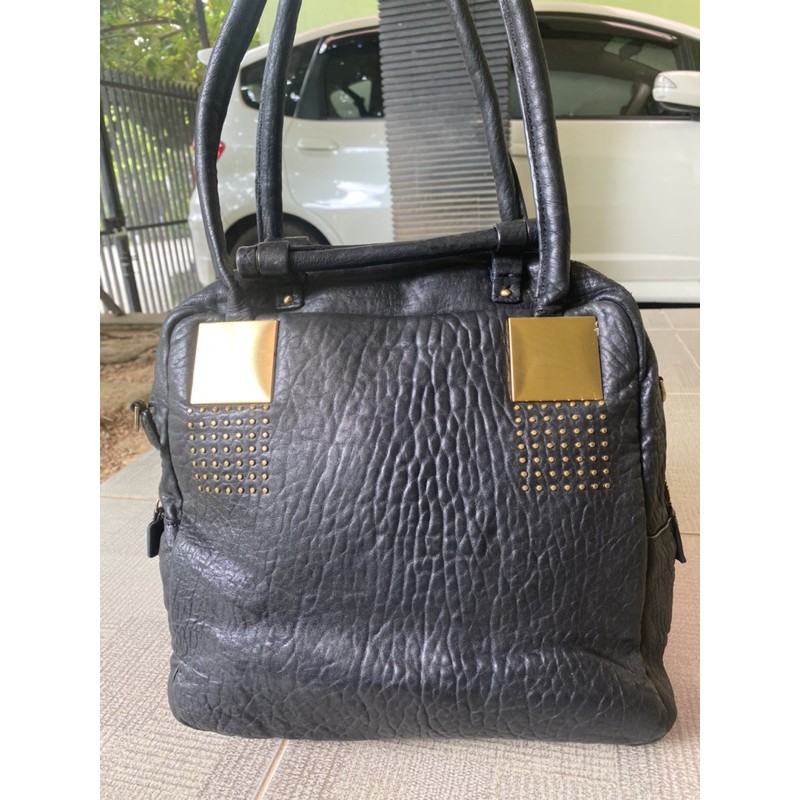 Preloved Tas Motif Kulit Gajah