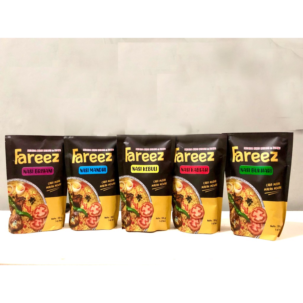 

Fareez Basmati Instan 550 gr