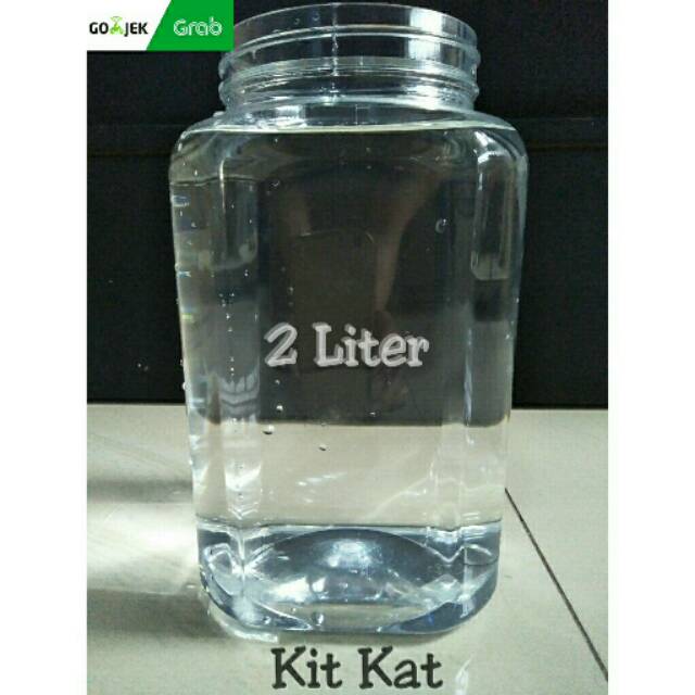 Toples Plastik Kotak Ikan 2 Liter Khusus Luar Kota isi 12 pcs