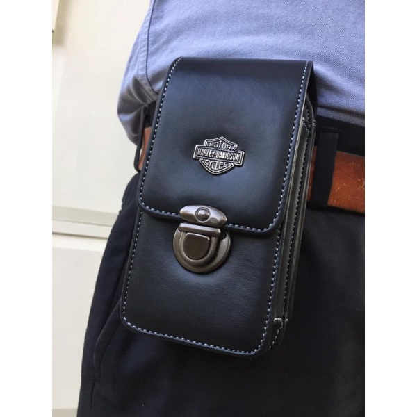 Sarung hp pinggang 2 slot max hp 6,7inch