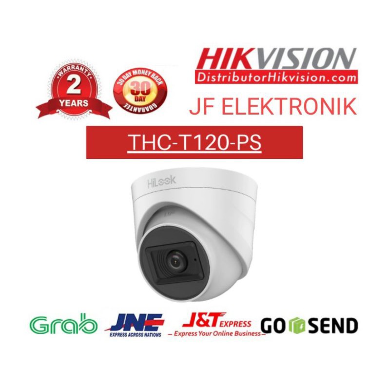 Kamera Cctv Hilook THC-T120-PS indoor 2mp 1080P BUILT-IN AUDIO