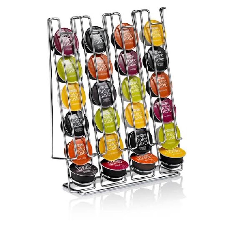 Nescafe Dolce Gusto Metal Wire Capsule Rak Holder Rack Tempat Kapsul - Original NDG