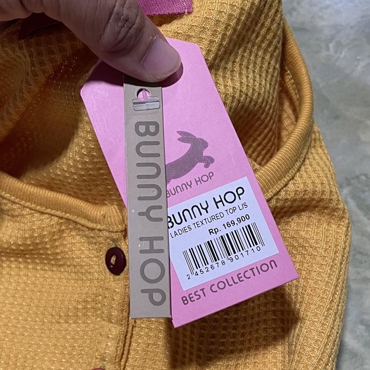 ㅳ Kaos Bunny hop Phenomenal Terbaru Lengan Panjang Busui Wanita Fulltag Koas Polos Basic Matahari ⇀