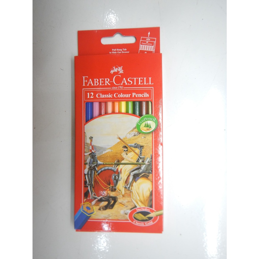 

PENSIL WARNA / COLOUR PENCILS CC-12 CLASSIC FABER CASTELL